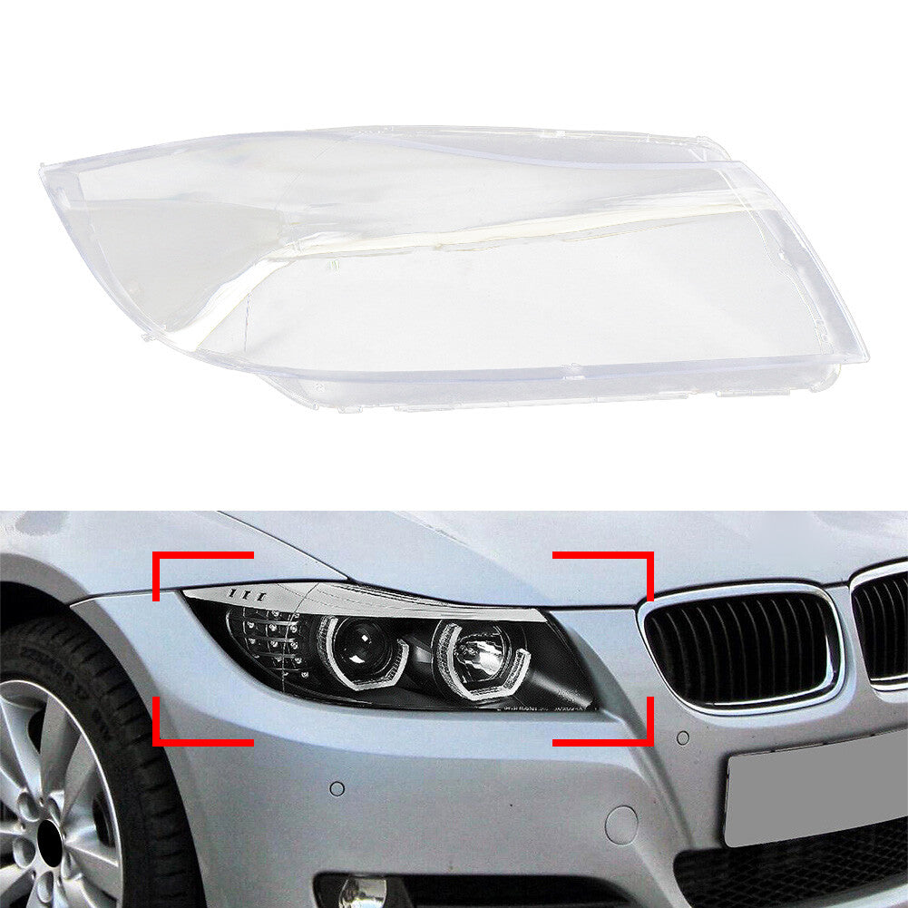 Front Headlight Lens Cover for BMW 3 Series E90 SedanE91 Wagon2005-2008 Right