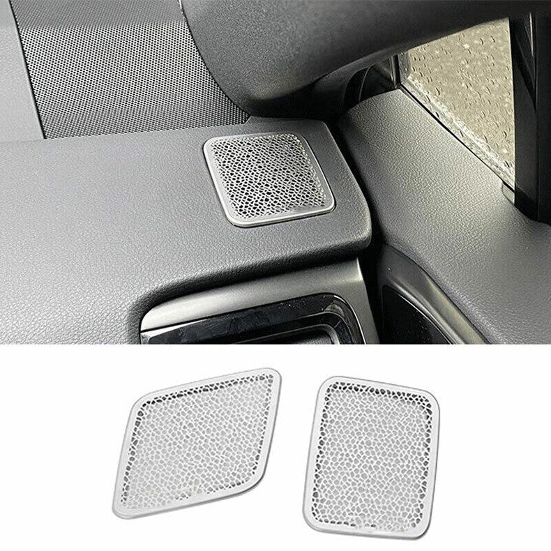 for Lexus NX 250 350 450h 2022-2024 Silver Dashboard LR Air Outlet Vent Trim 2x