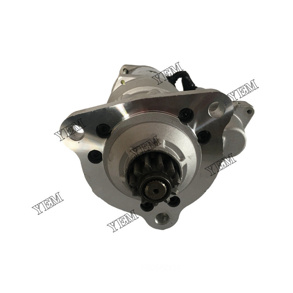 DE12/DE12T starter motor 11T suitable for Doosan diesel engines DE12/DE12T starter motor