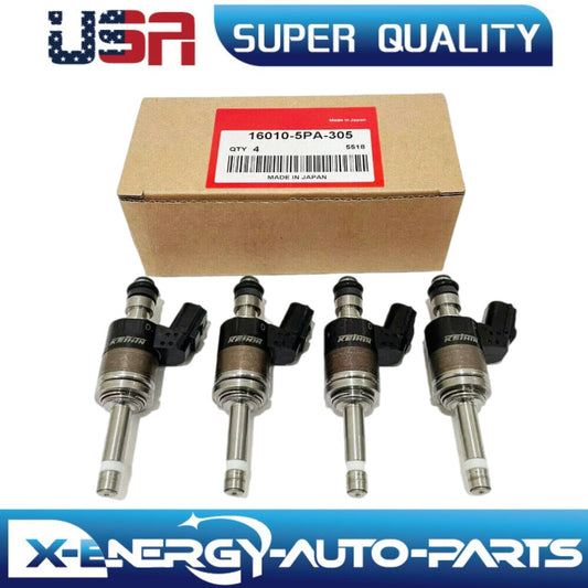 4PCS FUEL INJECTORS 16010-5PA-305 FOR ACCORD CR-V for CIVIC 1.5L TURBO