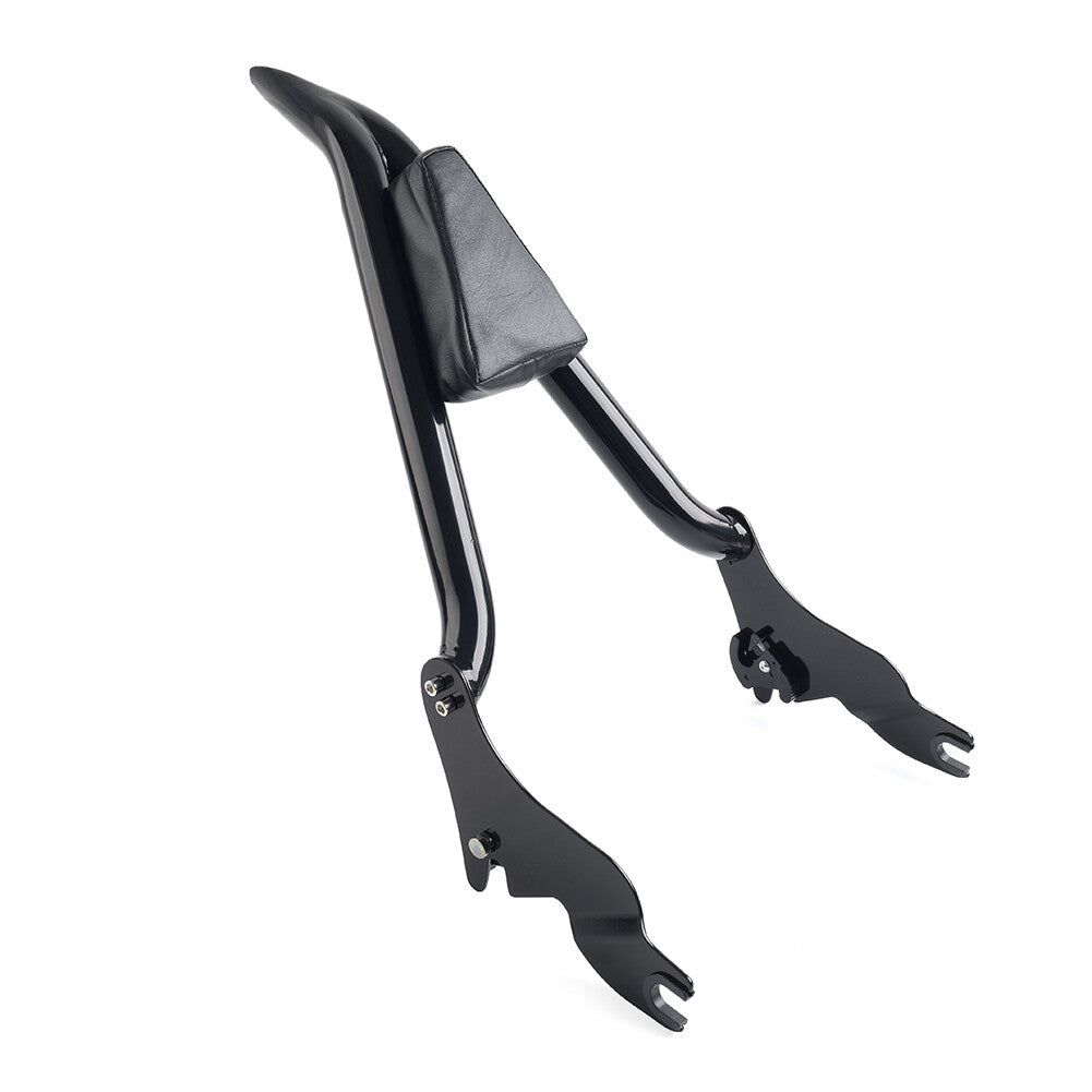 Detachable Passenger Backrest Rear Sissy Bar w/Cushion for Harley Touring 09-23