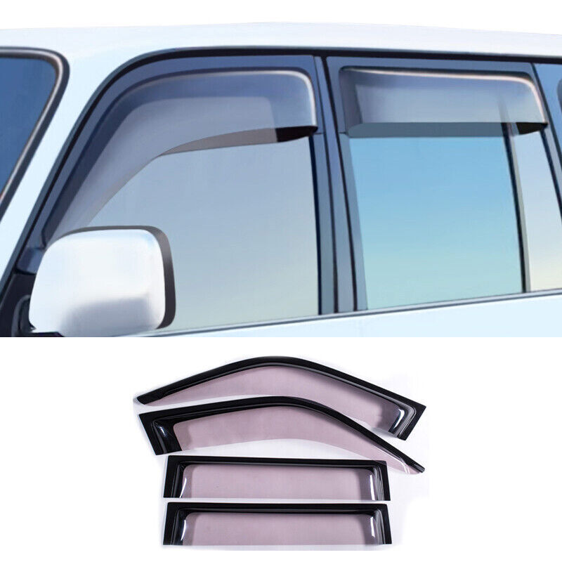 for Toyota for Land Cruiser 1991-1997 Window Visors Sun Rain Guard Deflector Trim