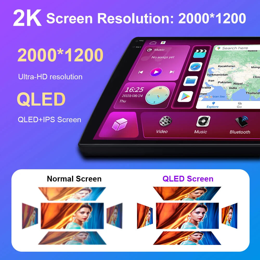 for Nissan Tiida C11 2005-2010 Android CarPlay Car Radio GPS Video Player Screen