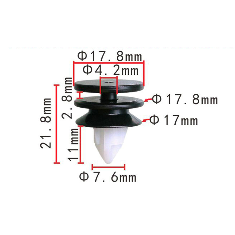 10 Car Door Panel Trim Retainer Clips for Volvo S60