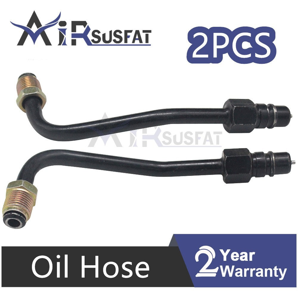 2x Rear Hydraulic Suspension ABC Strut Oil Pipes Hoses for W220 CL S S500 CL600