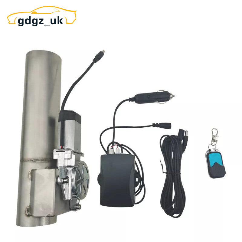2.5 Exhaust Electric I Pipe Straight Control Valve Motor with Remote Stainless