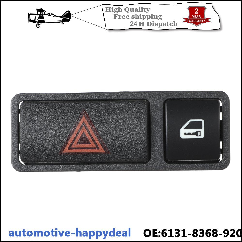 Hazard Warning Light Switch 61318368920 for BMW 3 Series E46 E53 E85 E86 X5 Z4
