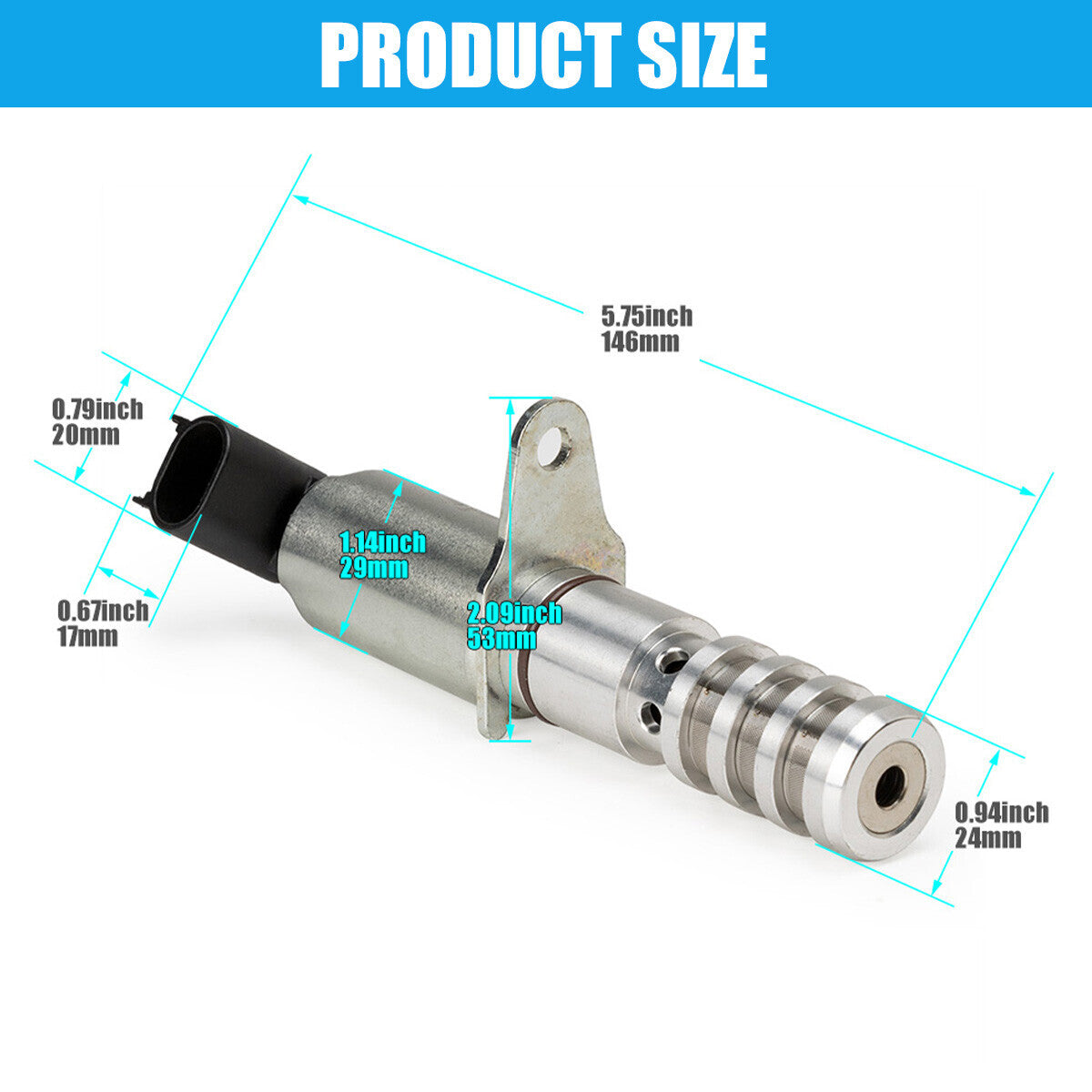 12568078 Fits for Chevy for GMC for Buick VVT Engine Variable Valve Timing Solenoid Actuator