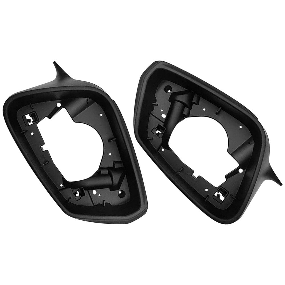 2Pcs Left+Right Rearview Mirror Housing Cover For 2014-2017 5 Series F10 F11 F18