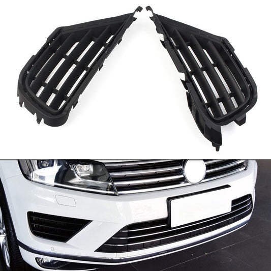 Front Lower Bumper Air Grille Insert Fit for VW Touareg Typ 7P Facelift 2015-17 Pair