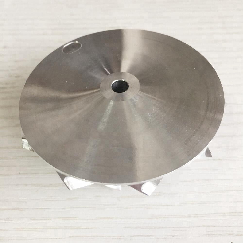 CT26 50.00/68.00 mm 5+5 blade high-performance turbine blank compressor wheel