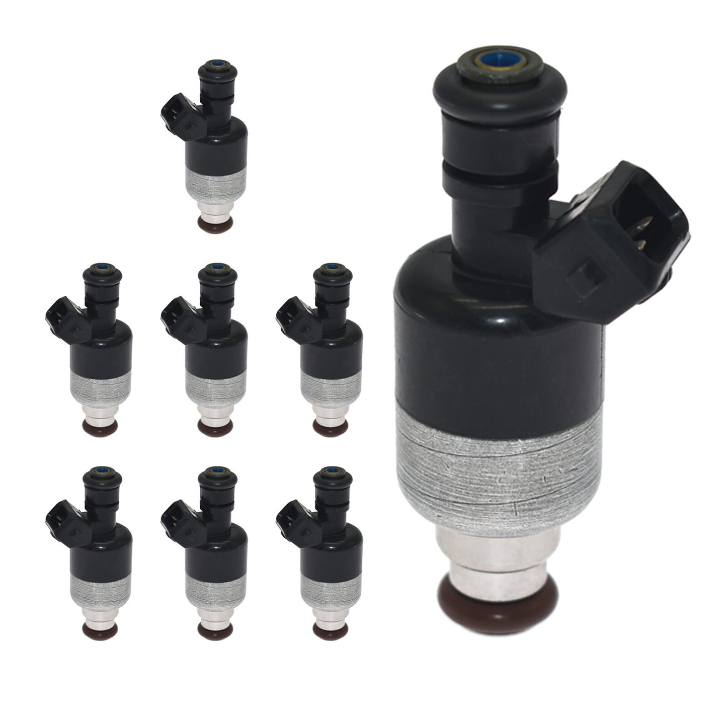 8pcs Fuel Injectors Auto Nozzle Direct Replacement 17113798