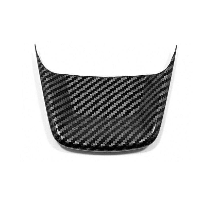 Carbon Fiber ABS Steering Wheel Sheet Cover Trim for Toyota Highlander 2020-2023