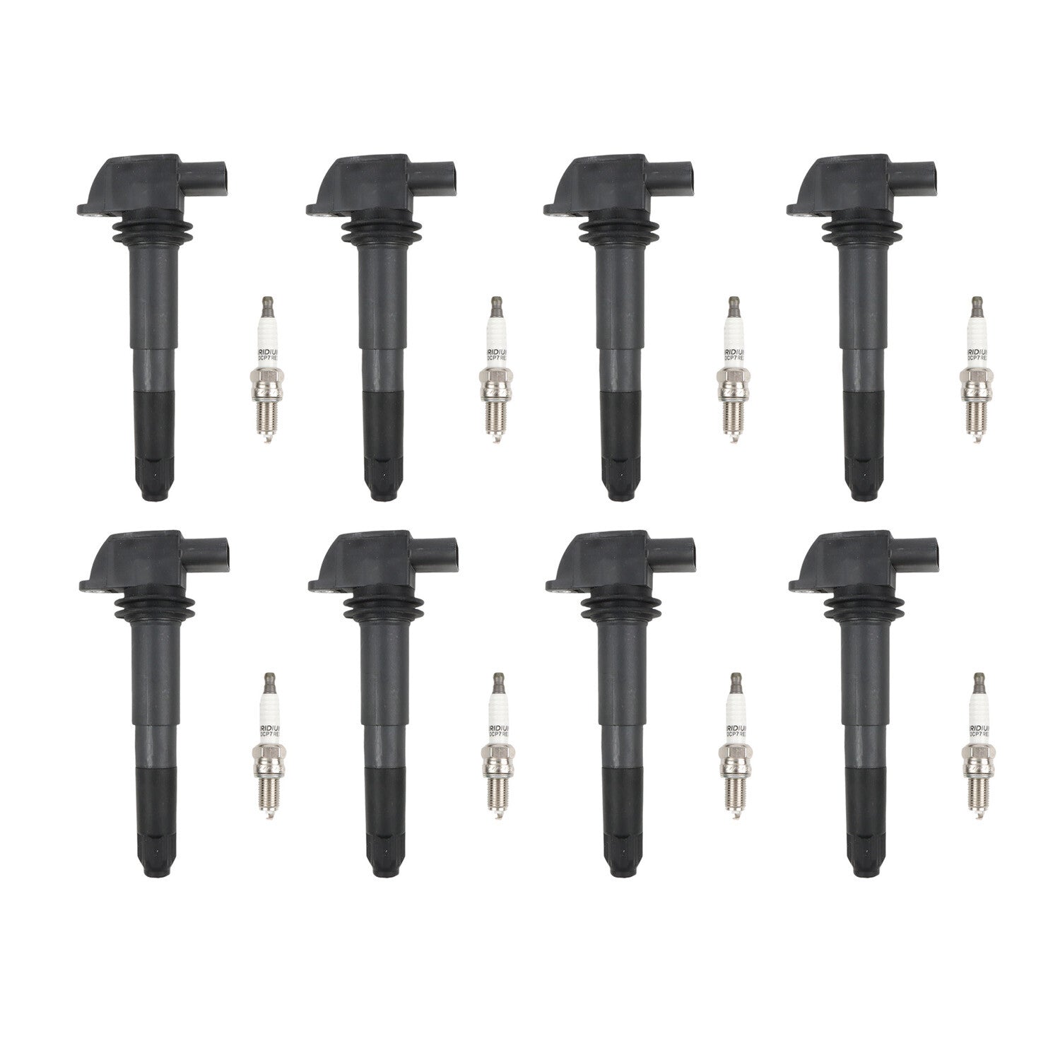 M12 Ignition Coils  Iridium Spark Plugs for Porsche for Cayenne 2003-2006 UF563