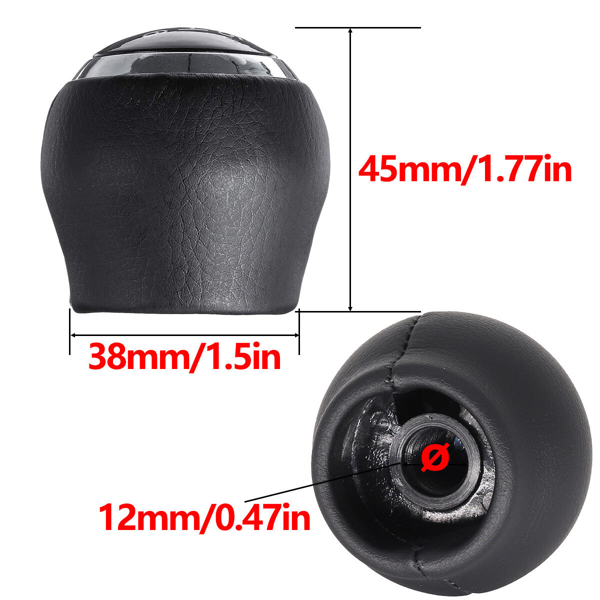 for Toyota Verso R2 C-HR X1 6 Speed Gear Shift Knob GearStick Lever Shifter M12