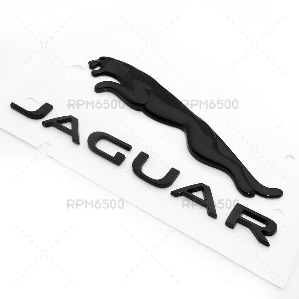 OE for Jaguar Gloss Black Liftgate Tailgate Hatch Emblem Badge Nameplate T2R27585
