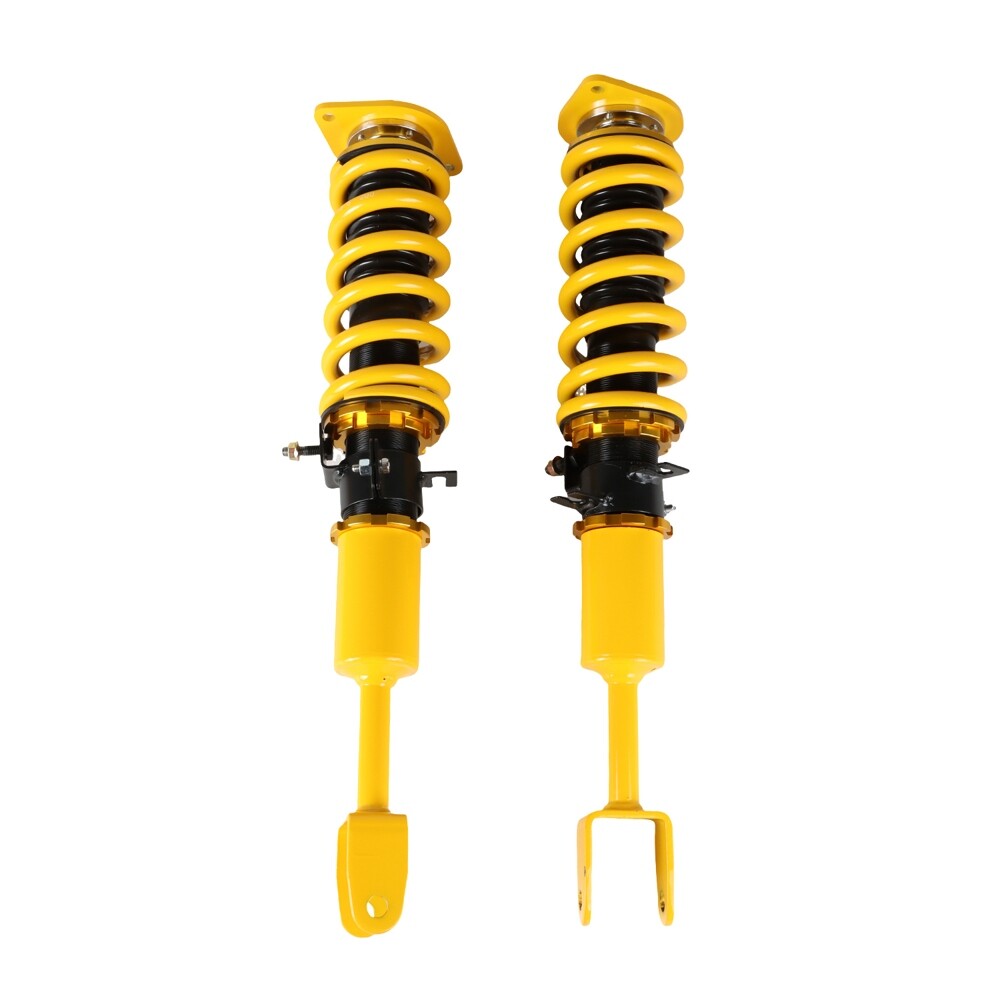 4pcs Coilover Adj. Height Struts Suspension Springs for Nissan 350Z / G35 03-08