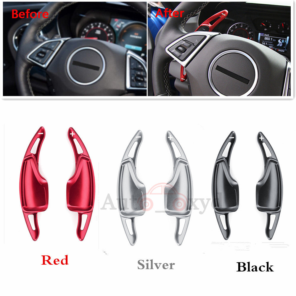 for Chevrolet Camaro 2016 2017 Steering Wheel Shift Paddle Shifter Extension