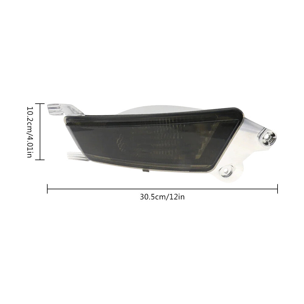Fit for Range Rover Evoque 2012-2019 Left Side Rear Bumper Fog Light Smoky Black