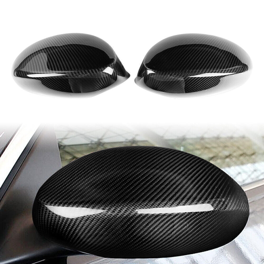 CARBON FIBER MIRROR COVER CAP FOR 2007-09 for BMW E92 E93 PRE-LCI 2DR 328I 335I 325i