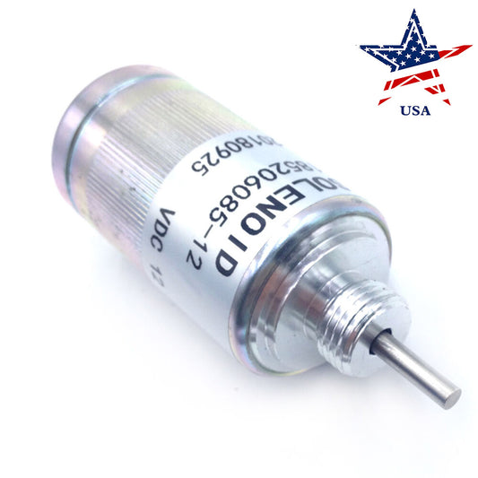185206085 For Perkins 100series Engine Case Holland 12V Fuel Shutoff Solenoid