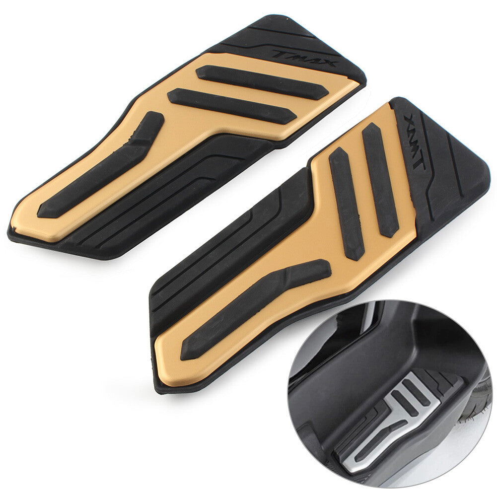 Fu?pedale Pegs Fu?st¨¹tzen Fu?pad Fu?brett f¨¹r for Yamaha T-MAX 560 2022 Gold