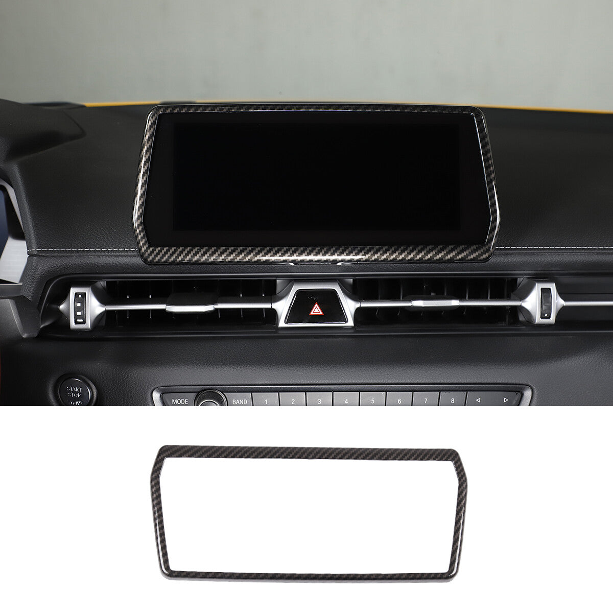 Glossy Black ABS Exterior Door Handle Protector Kit for Subaru BRZ and for Toyota 86 (2012-22)