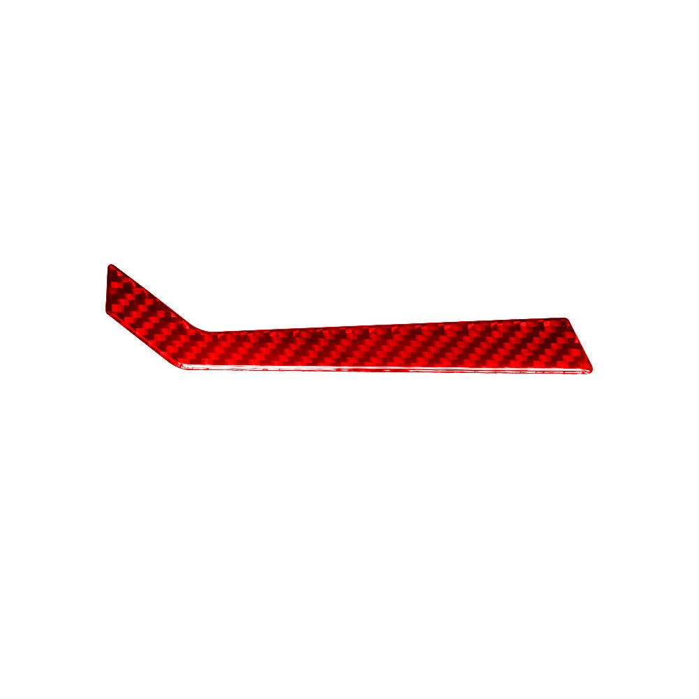 Red Carbon Fiber Driver Side Air Vent Above Cover Trim for Nissan Altima 2019-22