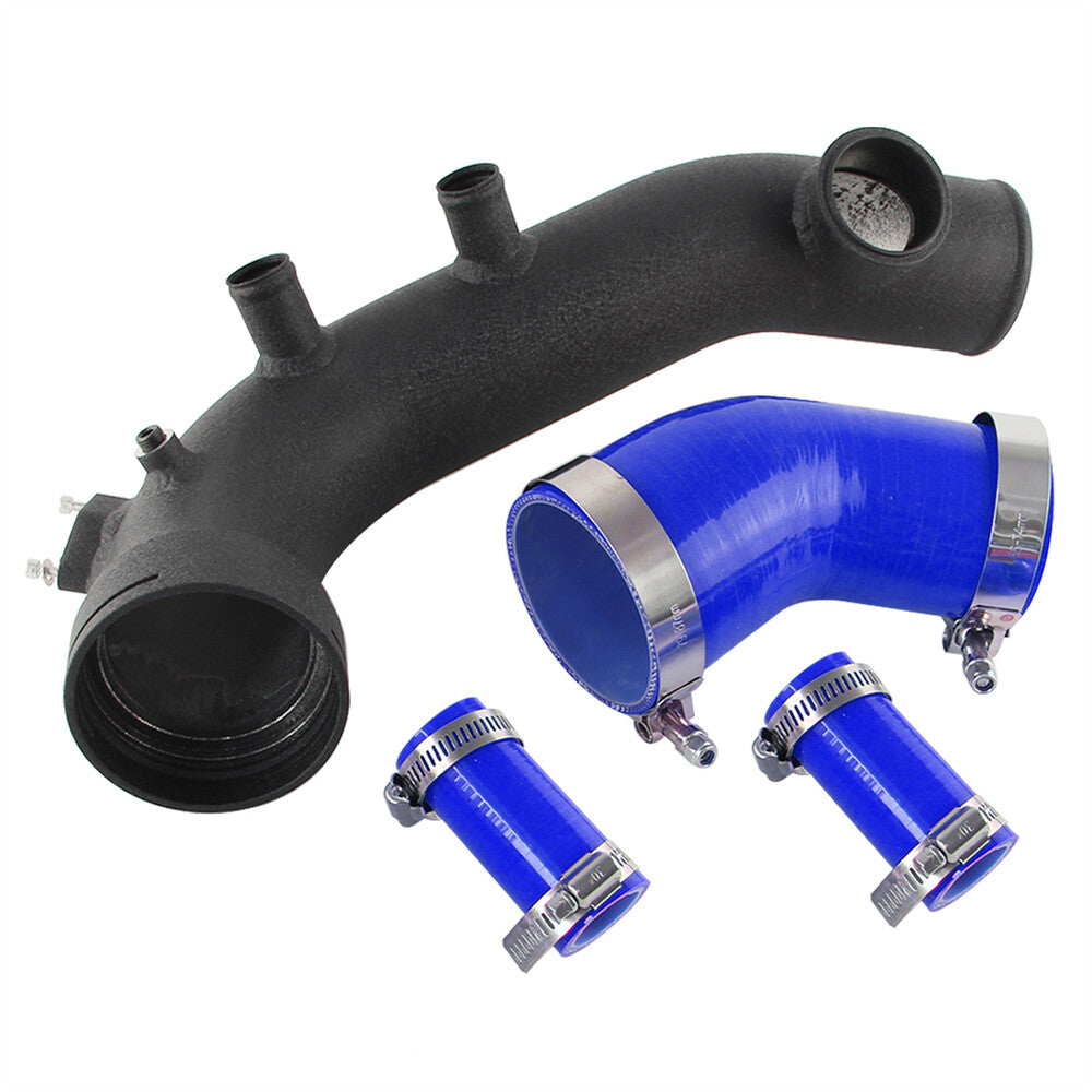 Intake Turbo Charge Pipe Kit for BMW N54 135i E82 E88 E90 E91 E92 E93 335i Blue