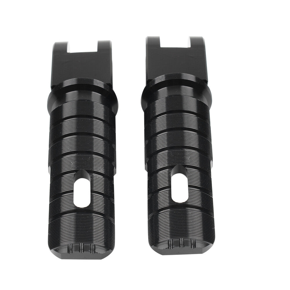 Black Passenger Rear Footrests Foot Peg for Ducati 696 08-14 796 11-14 M1100
