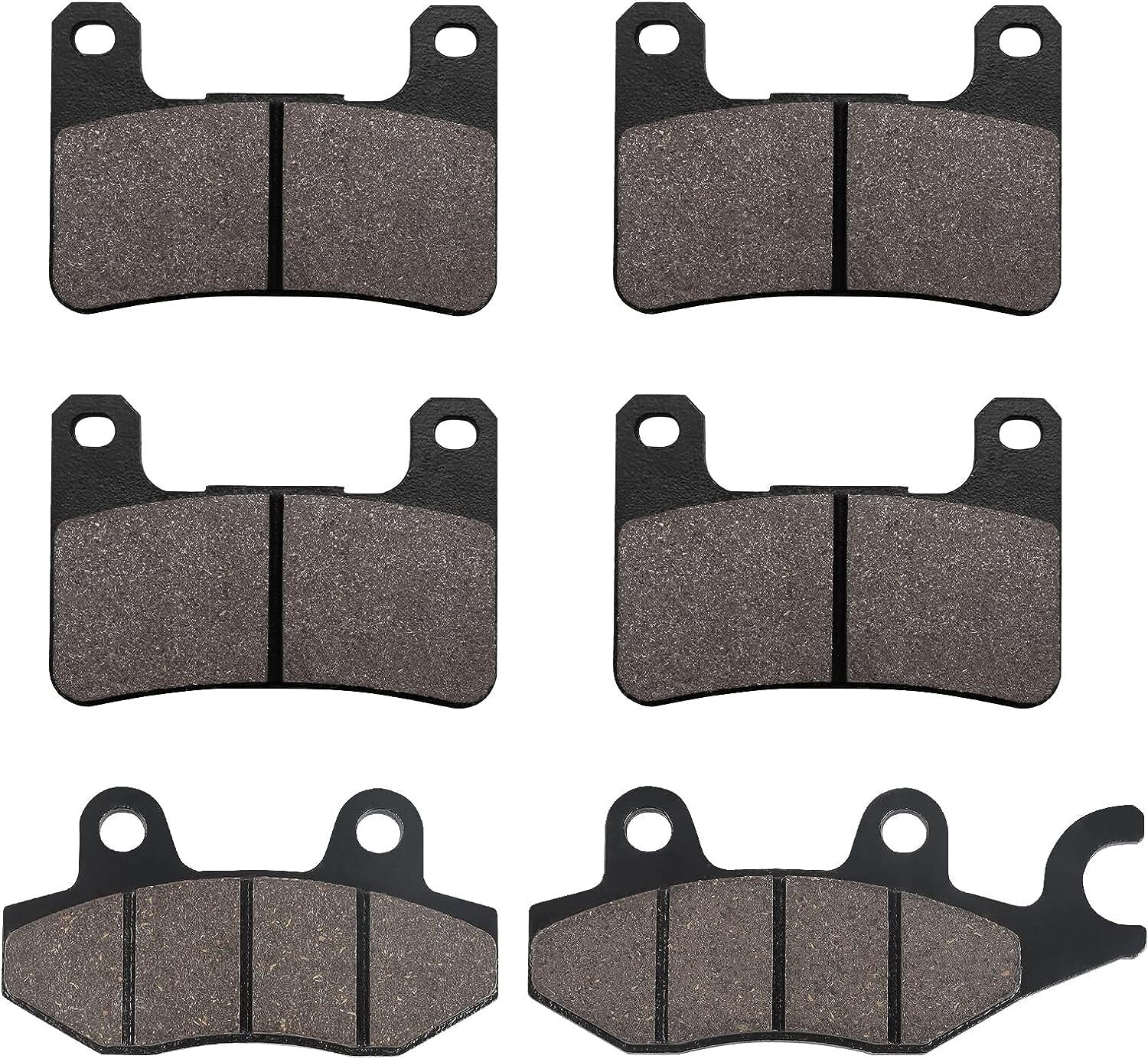 Front and Rear Brake Pads Replacement for Kawasaki ZX1002 H2 SX SE 2018