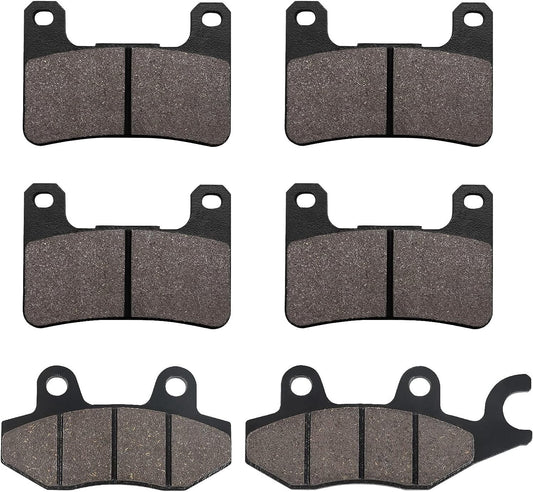 Front and Rear Brake Pads Replacement for Kawasaki ZX1002 H2 SX SE 2018