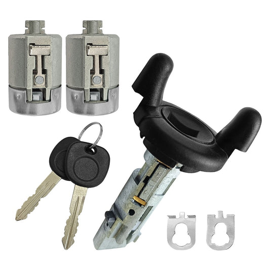 Ignition Switch Door Lock Cylinders W/ Keys Fit for Blazer Express Jimmy Sonoma