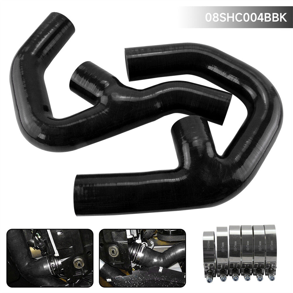 Silicone Turbo Intercooler Pipe Hose for VW for Golf MK5 MK6 GTI 2.0T FSI + Clamps