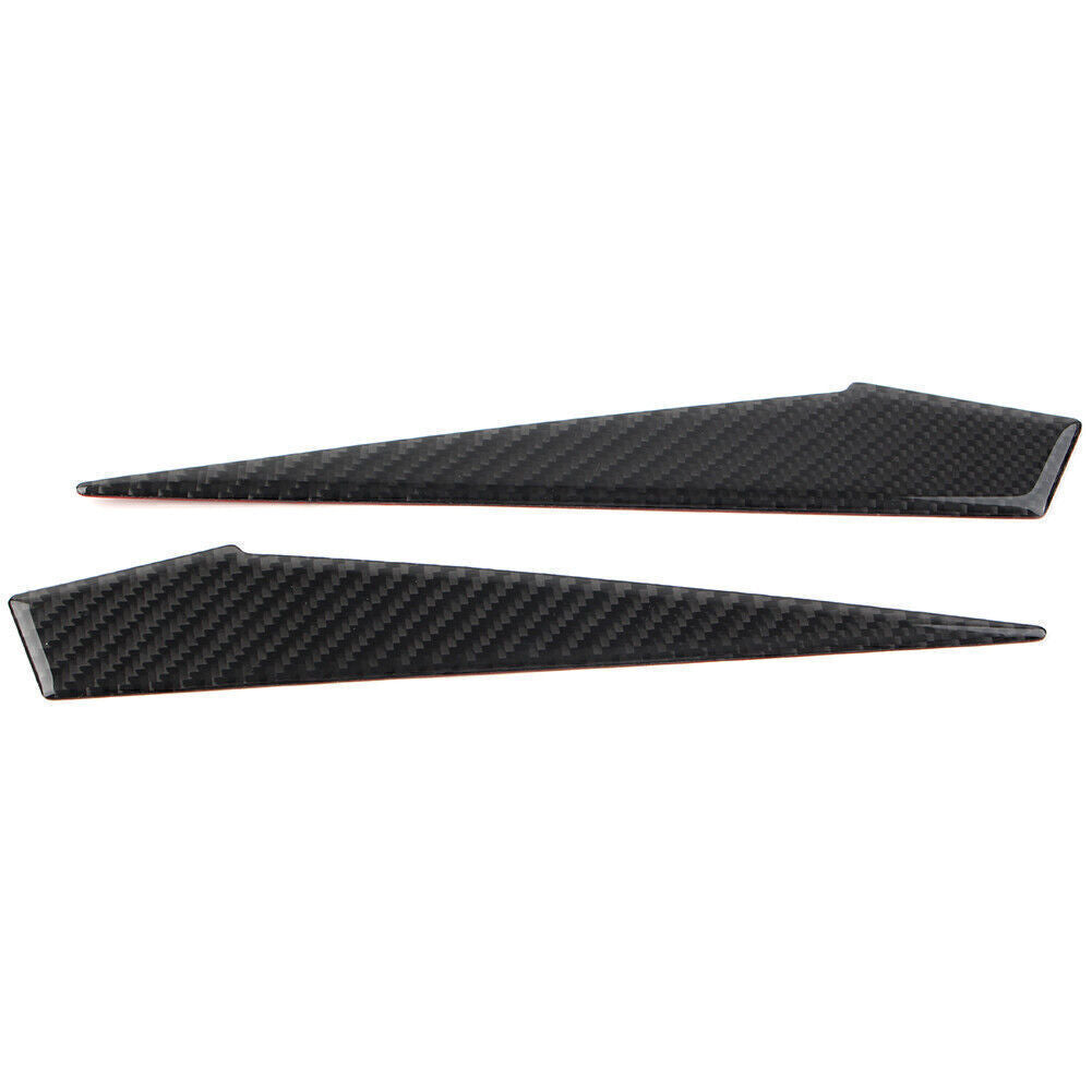 Gear Shift Side Panel Cover Trim Carbon Fiber for Subaru Forester 2013-2018 2PCs