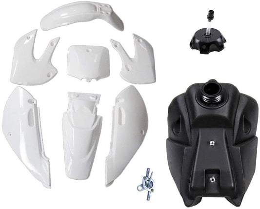 Plastic fender aerodynamic body kit airbox suitable for Kawasaki KX65 KLX110 for Suzuki DRZ110