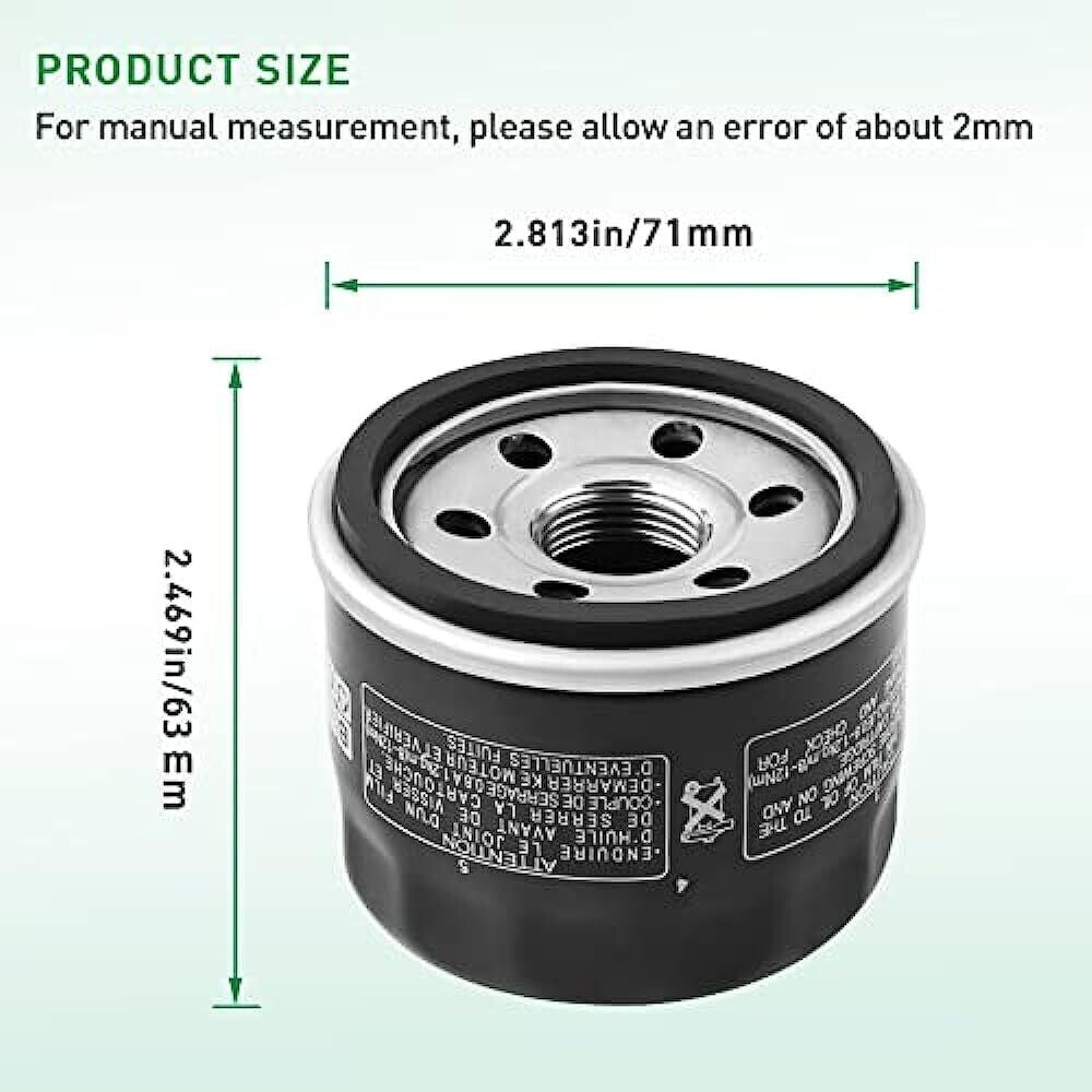 Oil Filter for YAMAHA PZ50MT PHAZER MOUNTAIN LITE 499 20071541ALBA2E00 5DM13440
