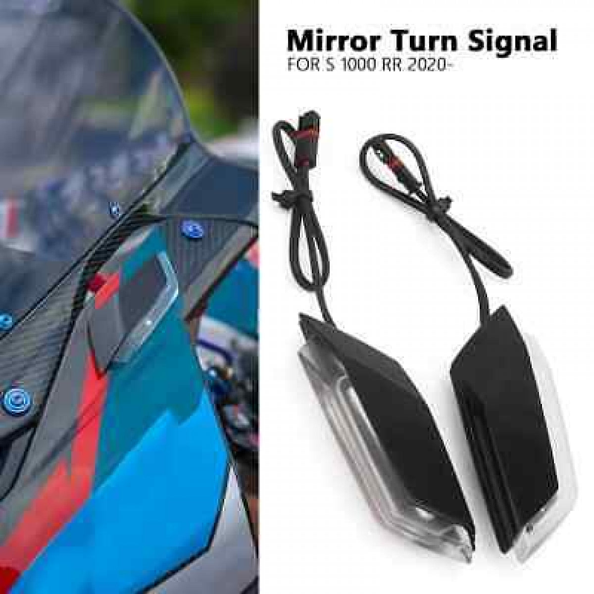 A Pair Led for Bmw S1000Rr Front Flasher Turn Signals Indicator Flashing Lights