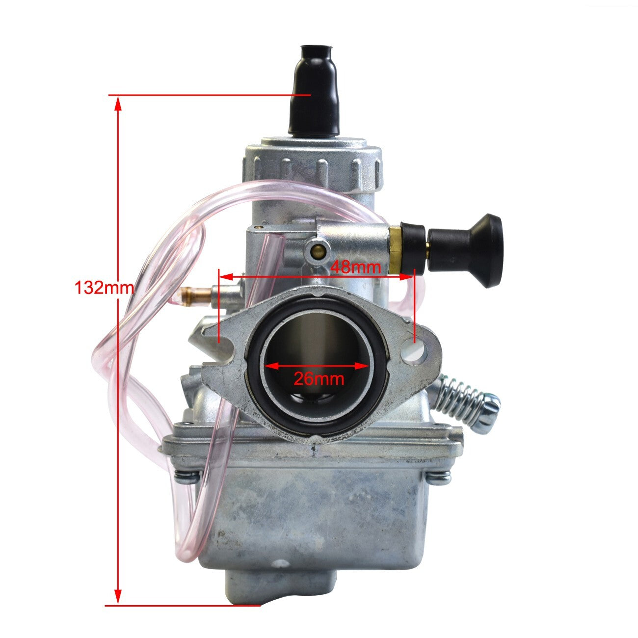 45mm air filter and 26mm carburetor inlet tube kit for SSR 140cc and 150cc Pit Pro bikes