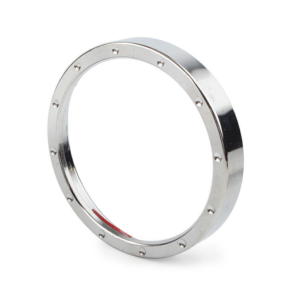 Speedometer Gauge Bezel Trim Ring Fit for Harley Sportster XL883 Street Bob Silver