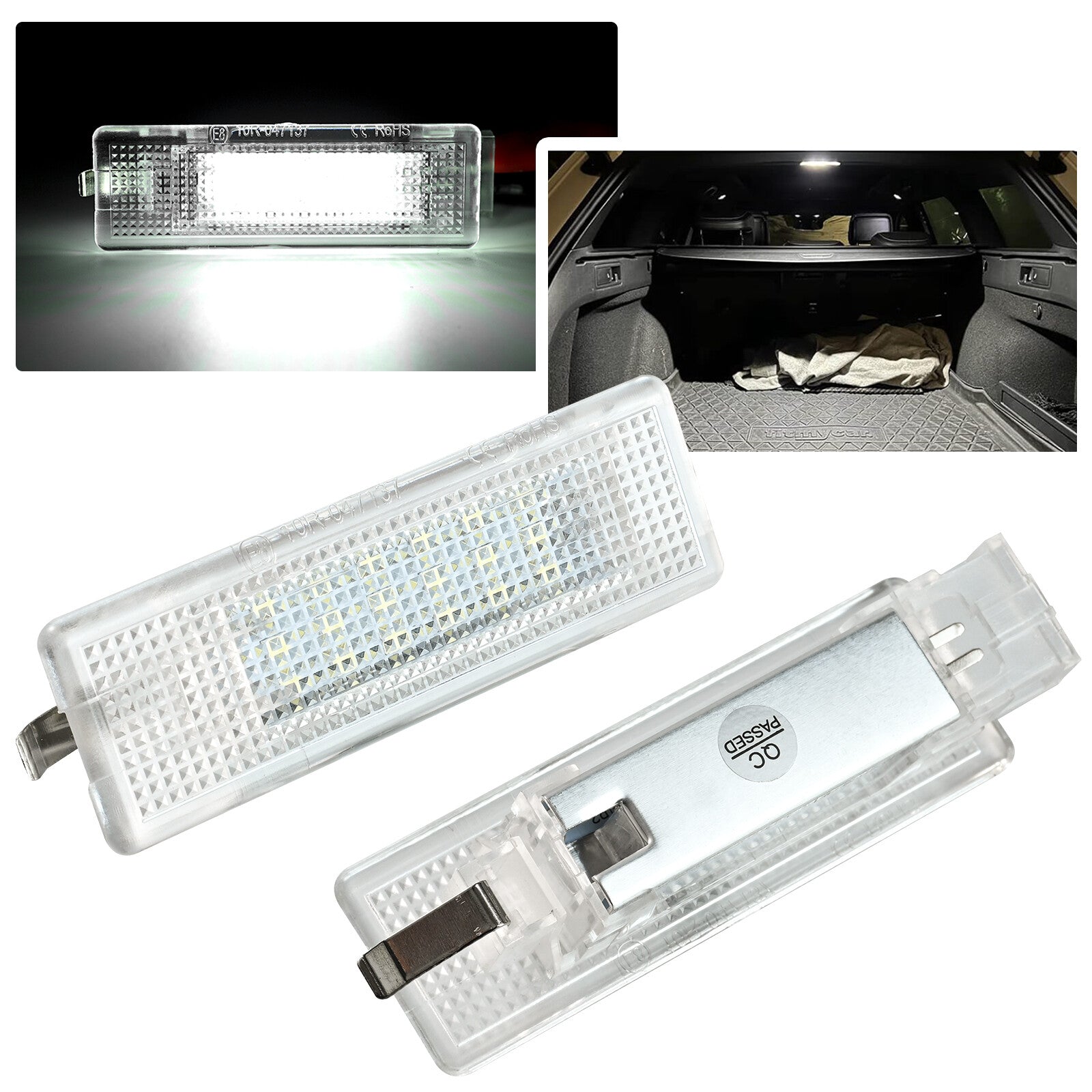 2X Boot Lights for VW for Golf GTI 5/6 7 for Jetta for Passat 3C B6 for Tiguan Touareg