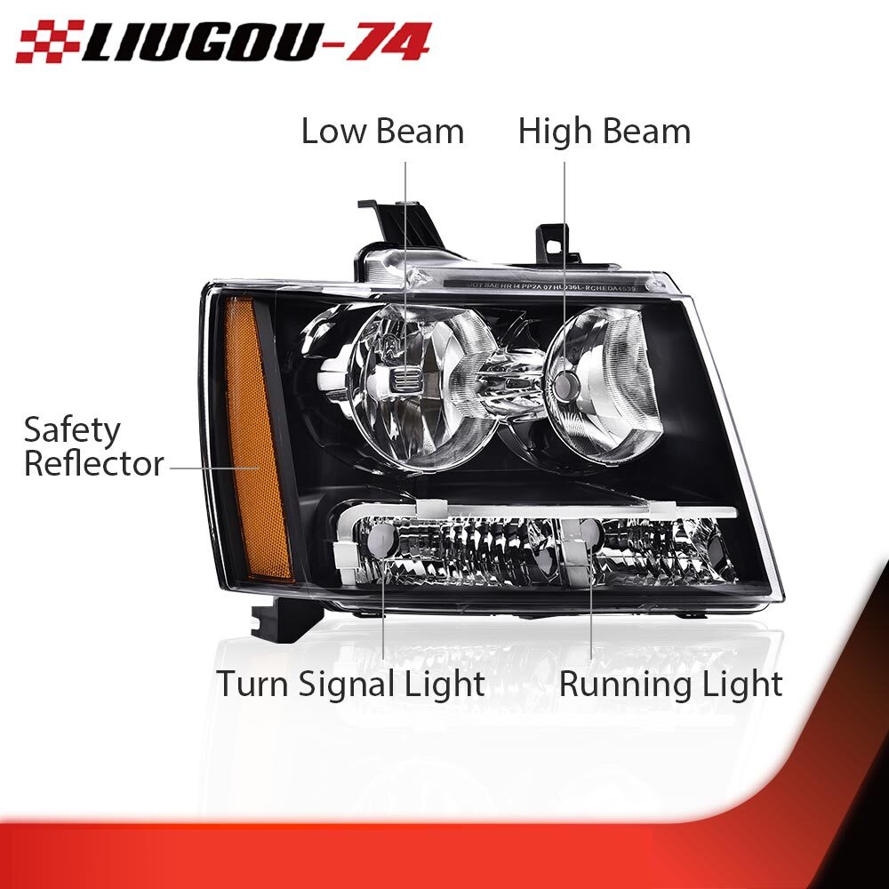 The headlights on the right-hand passenger side were suitable for the 2007-2014 Tahoe avalanche.