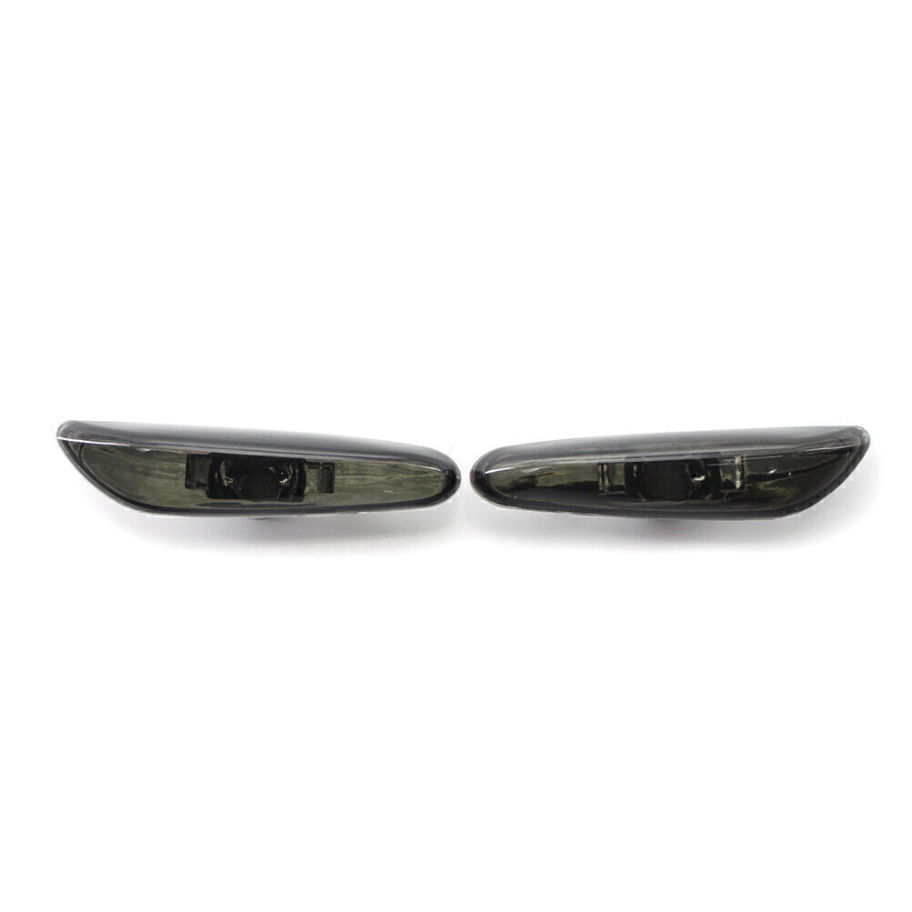 Side Marker Light Turn Signal Lamp Fit for BMW E46 4DR 02-05 63137165915 Smoke Gray