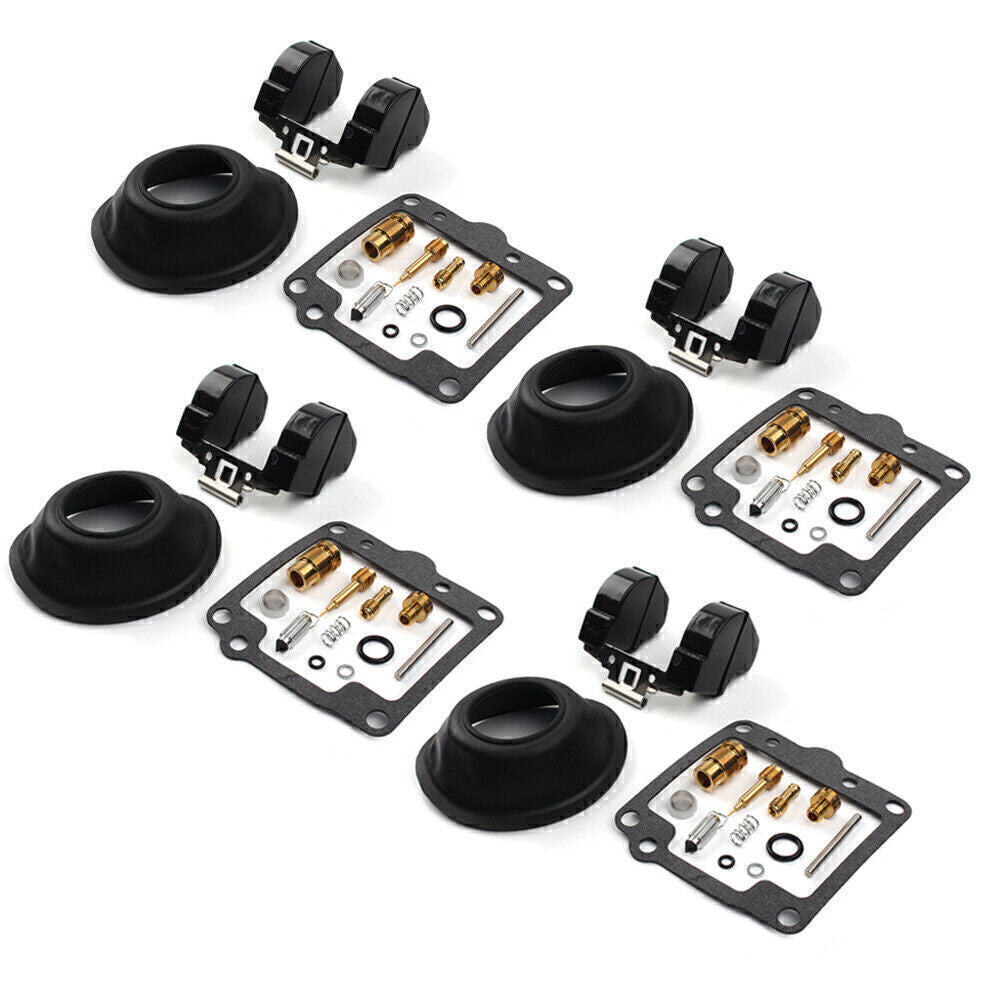 4x for Yamaha XS1100 XS1100L XS1100S Carburetor Repair Kit Carb Float Diaphragms
