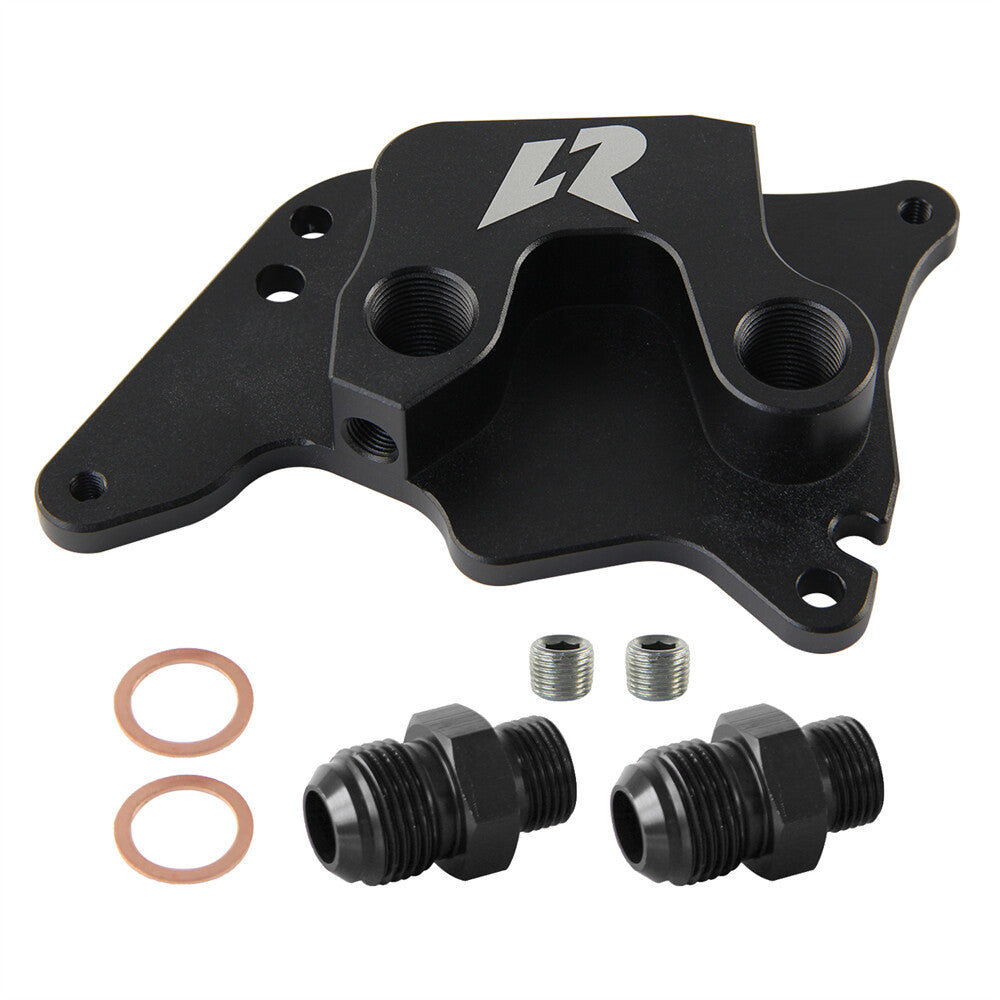 LR Oil Filter Adapter AN10 for BMW for Mini Cooper S Supercharger R56 1.6L 06-12 BK