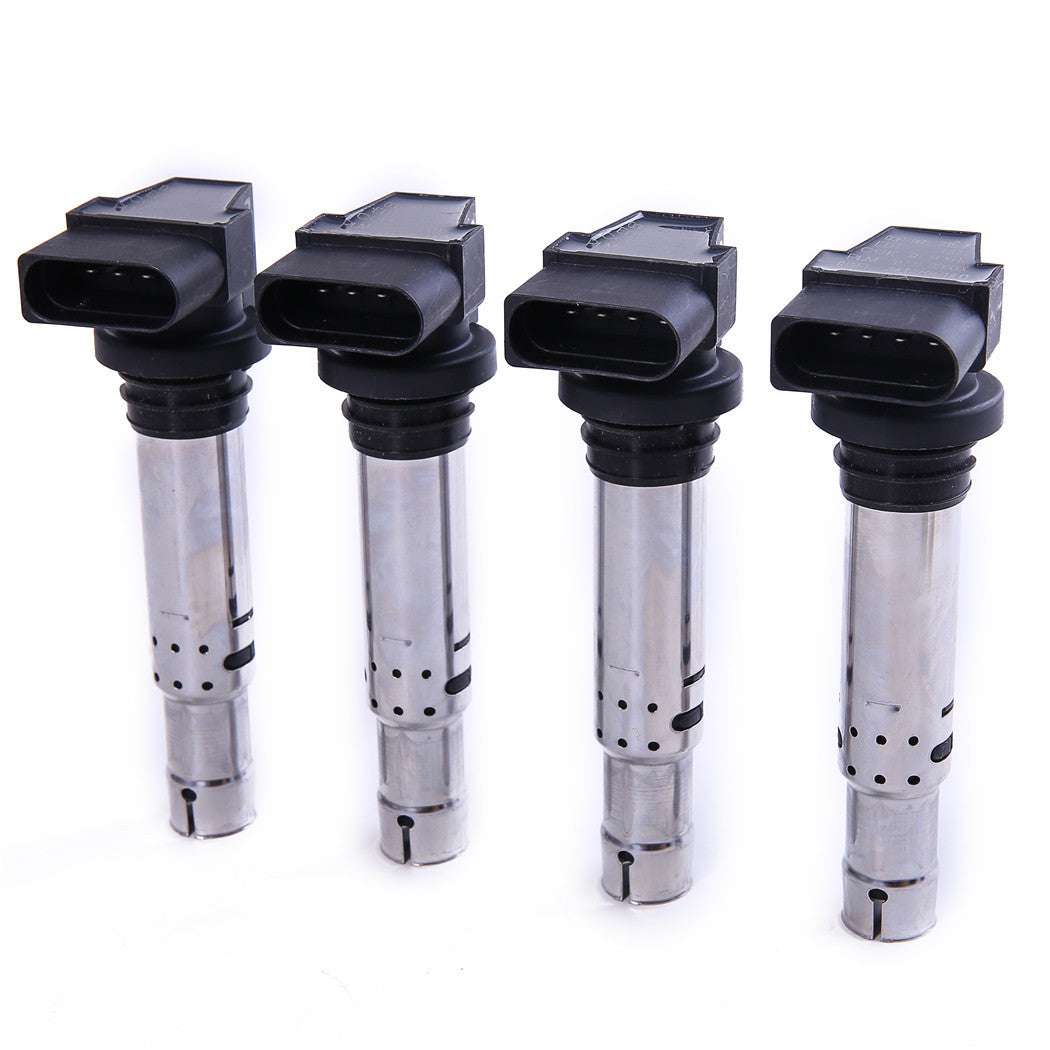4Pcs Ignition Coil Kit FitFor for VW Beetle for Golf for Jetta Caddy for AUDI A3 036 905 715 F