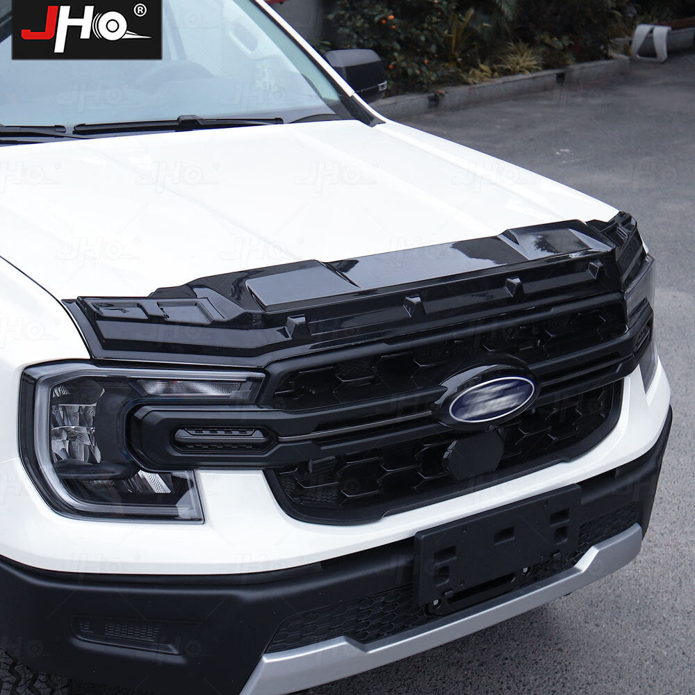 Car Front Bug Shield Hood Deflector Guard Without Lights For RANGER 2023-2024