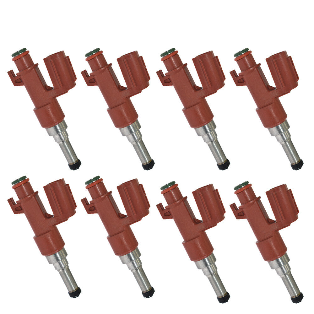 Set of 8 Fuel Injectors for Lexus LS460 2008-2009 LS600h GS460 23250-38020