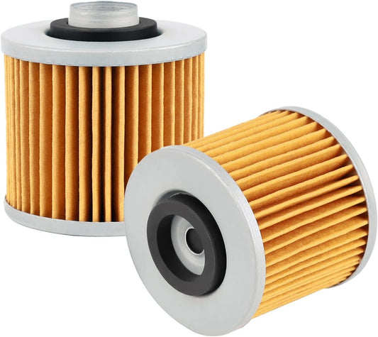 2xOil Filter for YAMAHA XVS650 V-Star Classic 650 XV250 V-Star 250 Virago 250