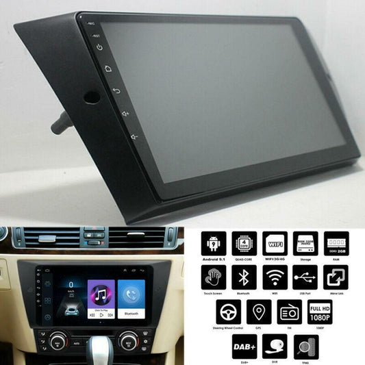 for BMW E90 E91 E92 E93 9 Touch Screen Android 9.1 Car Stereo Radio GPS 2+32GB